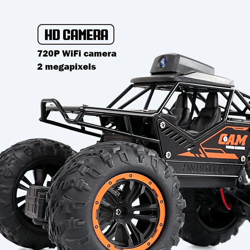 2.4Ghz Remote Control Car with Camera WiFi 720P HD FPV Camera,  1/18 Scale -Road Stunt Rc Car Gesture Rc Car