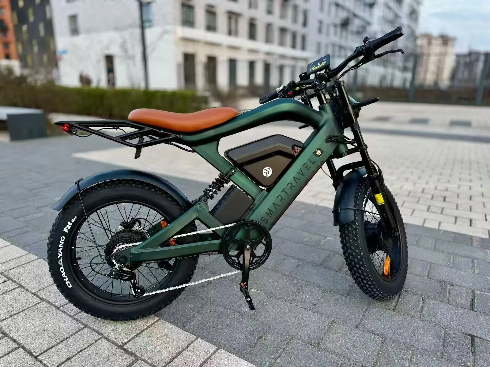 All-terrain Electric Bike 1200W Motor 48V20AH Battery 20*4.0 Tire Mountain E-bicycle 52KM/H Urban E-bicycle Electric motorcycle