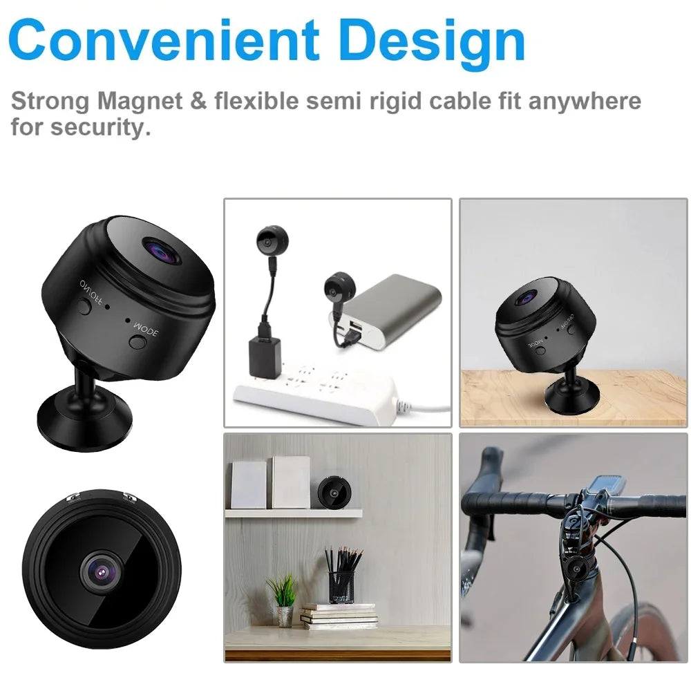 A9 Mini WiFi Camera Remote Wireless infrared 720p HD Voice Recorder Video Camcorder Night Vision Home Security Surveillance Cam