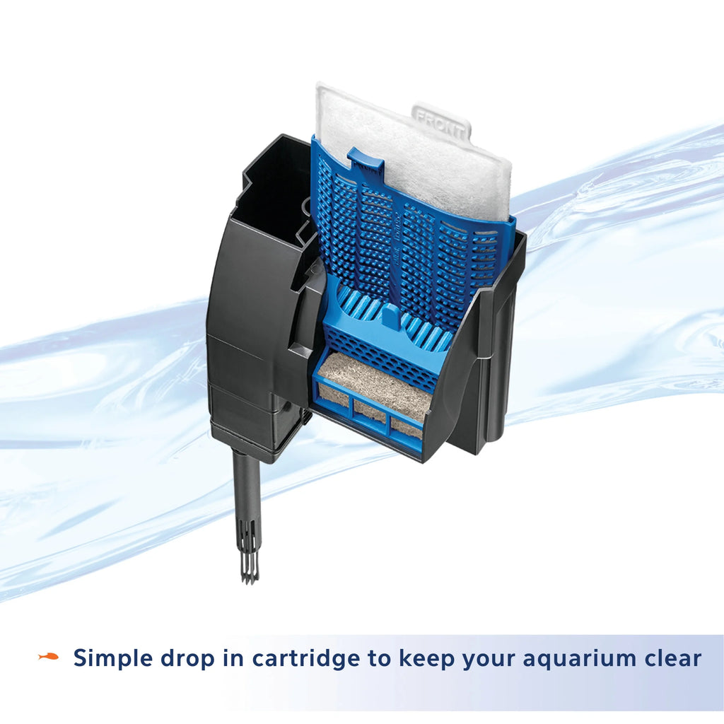 Aquarium Fish Tank Starter Kit with LED Lighting 20 High